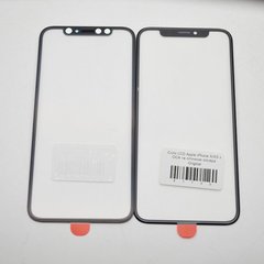 Стекло Apple iPhone X/XS с ОСА и сеточкой Black Original