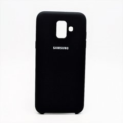 Чохол накладка Silicon Cover for Samsung A600 Galaxy A6 2018 Black Copy