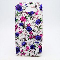Чехол с цветами Fashion Flowers Case Samsung G570 Galaxy J5 Prime Black-Pink