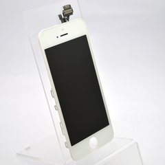 Дисплей (екран) LCD Apple iPhone 5 з touchscreen White Refurbished