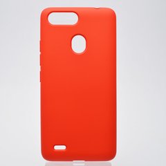 Чехол накладка Full Silicone Cover для Tecno POP 2F Red