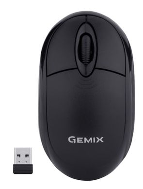 Мишка бездротова Gemix GM185 Wireless Black (GM185Bk)