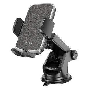 Автотримач Hoco CA95 Polaris push-type telescopic suction cup car holder (Black)