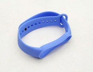 Ремешок для Xiaomi Mi Smart Band 5/Mi Band 6/Mi Band 7 (Светло-синий)