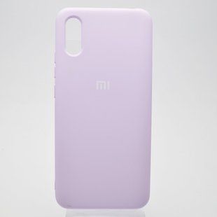 Чохол накладка Silicon Case Full Protective для Xiaomi Redmi 9A Lilac