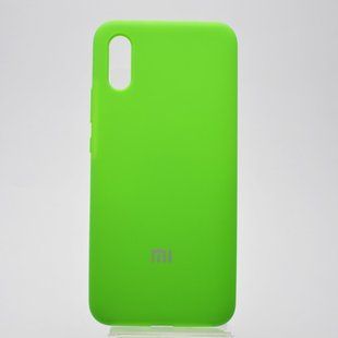 Чохол накладка Silicon Case Full Protective для Xiaomi Redmi 9A Green