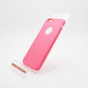 Чехол силикон Remax JELLY iPhone 6/6S Pink
