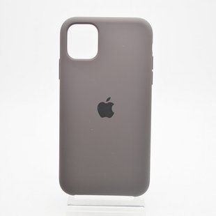 Чехол накладка Silicon Case для iPhone 11 Dark Olive