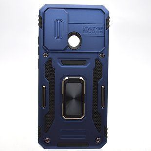 Чохол протударний з кільцем Armor Case CamShield для Xiaomi Redmi 9C/Redmi 10A Army Blue