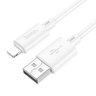 Кабель Hoco X88 Gratified USB to Lightning 2m White