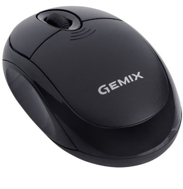 Мышка беспроводная Gemix GM185 Wireless Black (GM185Bk)