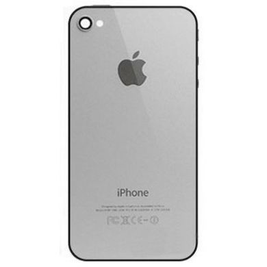 Задняя крышка для iPhone 4 Metal Silver