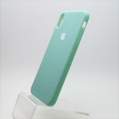 Матовый чехол New Silicon Cover для iPhone XS Max 6.5" Turquoise (C)