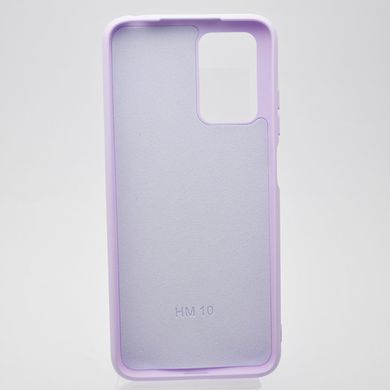 Чехол накладка Silicon Case Full Protective для Xiaomi Redmi 10 Lilac