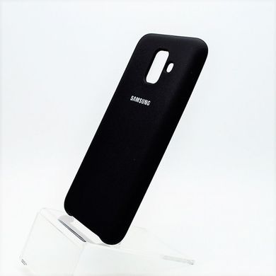 Чохол накладка Silicon Cover for Samsung A600 Galaxy A6 2018 Black Copy