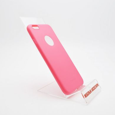 Чехол силикон Remax JELLY iPhone 6/6S Pink