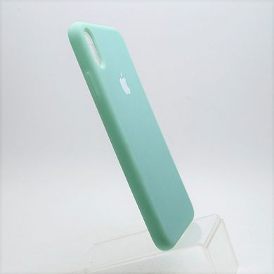 Матовий чохол New Silicon Cover для iPhone XS Max 6.5" Turquoise (C)