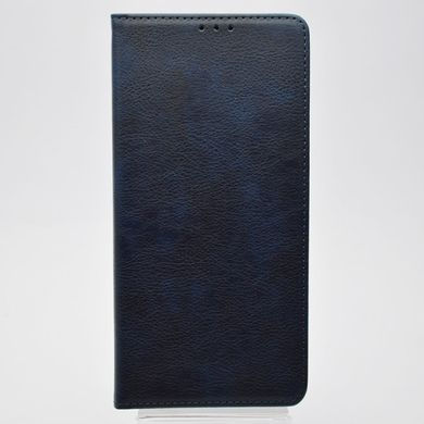 Чехол книжка Leather Fold для Samsung A525 Galaxy A52 Dark Blue