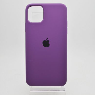 Чехол накладка Silicon Case для iPhone 11 Pro Max Purple (C)