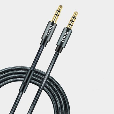 Перехідник Hoco UPA19 digital audio 3.5 to 3.5 Black