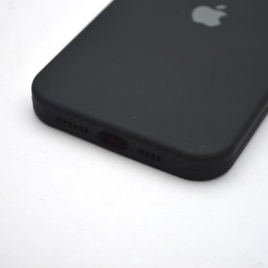 Чехол накладка Silicon Case Full Cover для iPhone 15 Pro Max Black