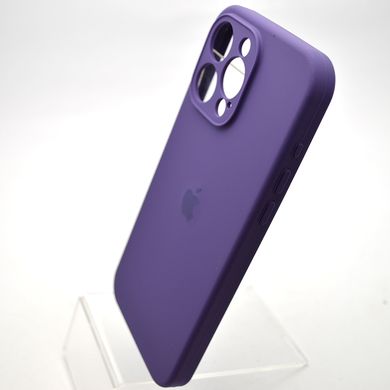 Силиконовый чехол накладка Silicon Case Full Camera для iPhone 15 Ultra Amethyst