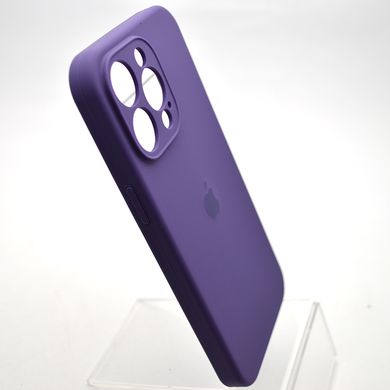 Силіконовий чохол накладка Silicon Case Full Camera для iPhone 15 Ultra Amethyst