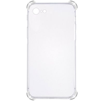 Силіконовий прозорий чохол накладка TPU WXD Getman для iPhone 7/iPhone 8/iPhone SE 2020 Transparent/Прозорий