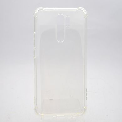 Силиконовый прозрачный чехол накладка TPU WXD Getman для Xiaomi Redmi 9 Transparent/Прозрачный