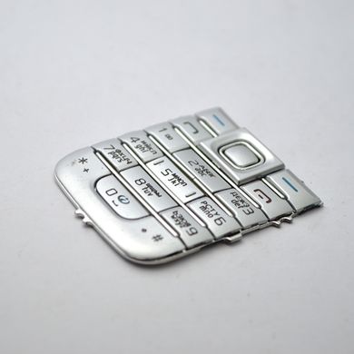 Клавиатура Nokia 6233 Silver HC