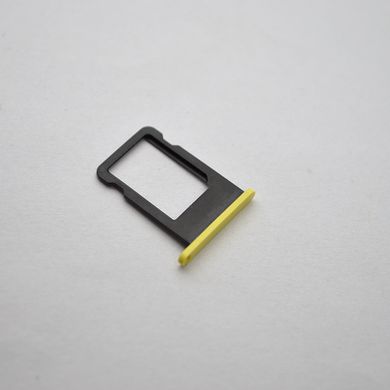 Держатель для SIM карты iPhone 5C Yellow Original Used