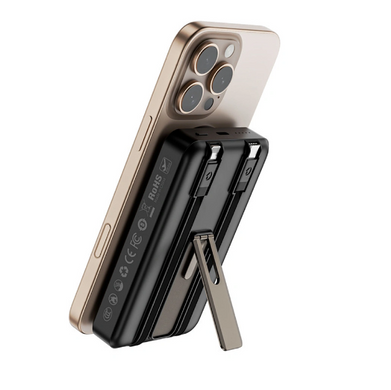 Внешний аккумулятор MagSafe Power Bank WiWu Wi-P056 10000mHa 22.5W Black