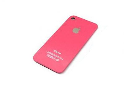 Задняя крышка для iPhone 4 Metal Pink
