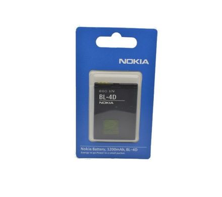 Аккумулятор (батарея) АКБ Nokia BL-4D Высококачественная копия