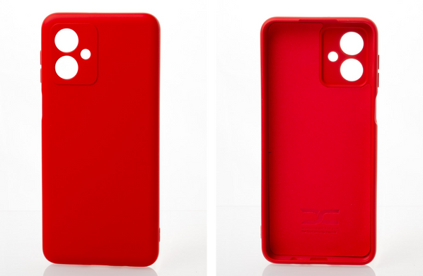 Чохол накладка Silicon Case Full Camera для Moto G54 Red/Червоний
