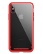 Чохол накладка Baseus See-through Glass Protective Case для iPhone X\Xs 5.8" Red
