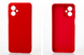 Чехол накладка Silicon Case Full Camera для Moto G54 Red/Красный