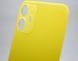 Задня кришка Apple iPhone 11 Yellow HC (з великим отвором під камеру)
