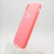 Матовий чохол New Silicon Cover для iPhone XR 6.1" Pink (C)