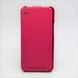 Шкіряний чохол фліп HOCO Duke series HT-L006 для HTC One Rose-Red