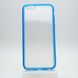 Чехол накладка TPU CMA iPhone 6/6s Прозрачный/Blue