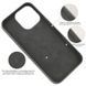 Чохол накладка Silicon Case Slim MagSafe для Apple iPhone 16 Pro Max Black