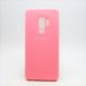 Чехол накладка New Silicon Cover for Samsung G965 Galaxy S9 Plus Pink Copy
