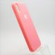 Матовый чехол New Silicon Cover для iPhone XR 6.1" Pink (C)