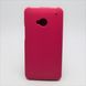 Шкіряний чохол фліп HOCO Duke series HT-L006 для HTC One Rose-Red