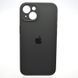 Силіконовий чохол накладка Silicon Case Full Camera для iPhone 15 Plus Charcoal Gray Black