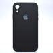 Чехол накладка Silicon Case Full camera для iPhone Xr Black