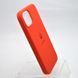 Чехол с патриотическим принтом Silicone Case Print Тризуб для iPhone 13 Red/Красный