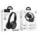 Великі бездротові навушники (Bluetooth) Hoco W46 Black