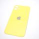 Задняя крышка iPhone 11 Yellow (с большим отверстием под камеру)